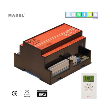 Sistema a zone base cablato KCA