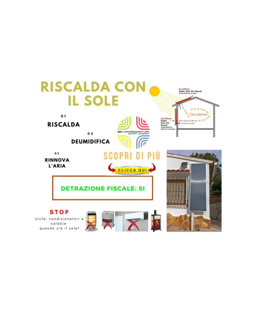 riscalda con il sole